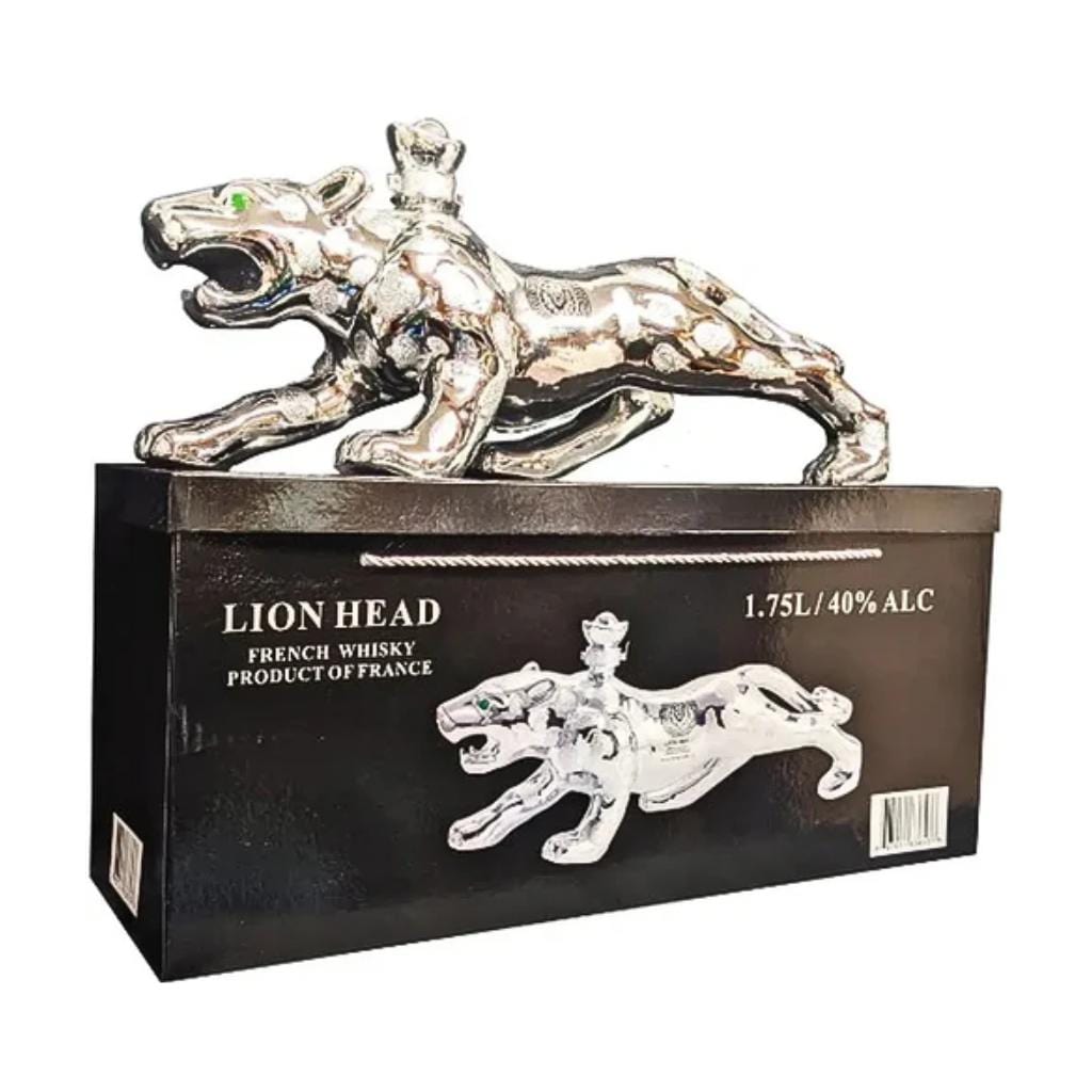 Lion Head Jaguar Silver French Whisky 40%  1.75L