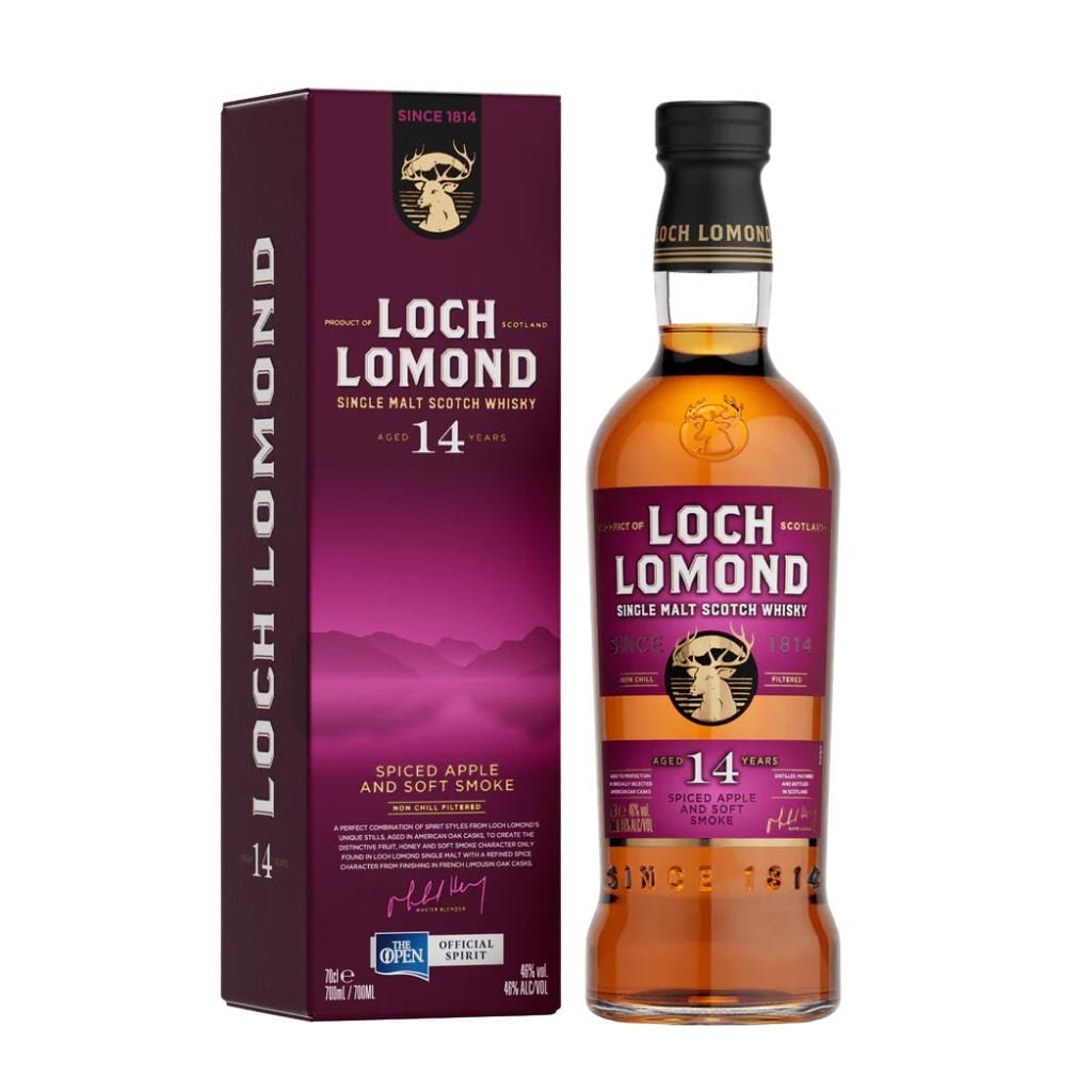 LOCH LOMOND 14 YEAR OLD SINGLE MALT SCOTCH WHISKY 46% 700ML