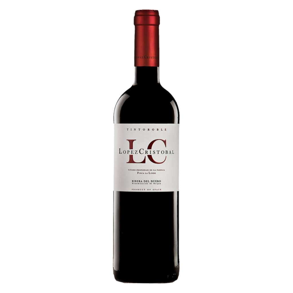 Personalised Lopez Cristobal Roble La Linde Ribera del Duero 2023 14% 750ml