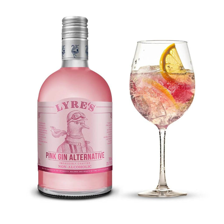 Lyre's Pink Gin Alternative Non Alcoholic Spirit 700ml