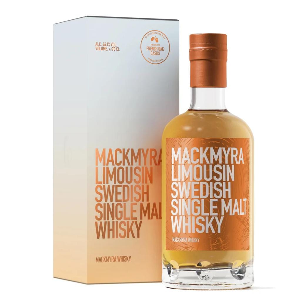 MACKMYRA LIMOUSIN SWEDISH SINGLE MALT WHISKY 46.1% 700 ML