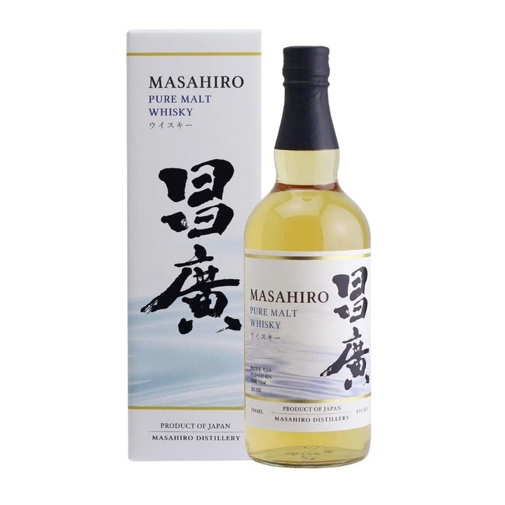 MASAHIRO PURE MALT 3 YEAR OLD 43% 750ML