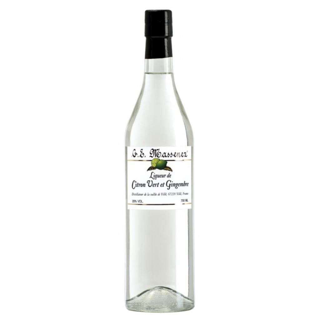 MASSENEZ LIME & GINGER LIQUEUR CITRON VERT & GINGEMBRE 500ML