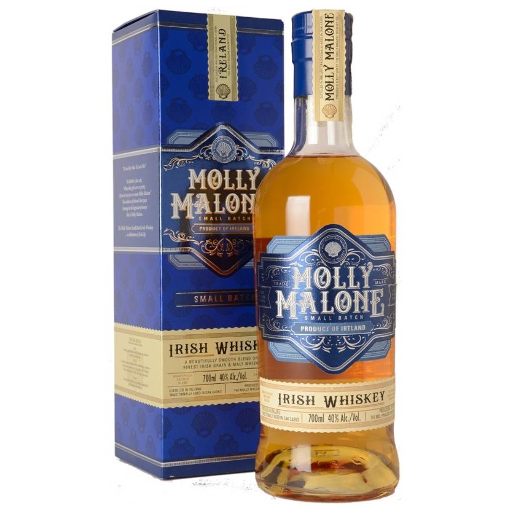 MOLLY MALONE SMALL BATCH IRISH WHISKEY 40% 700ML