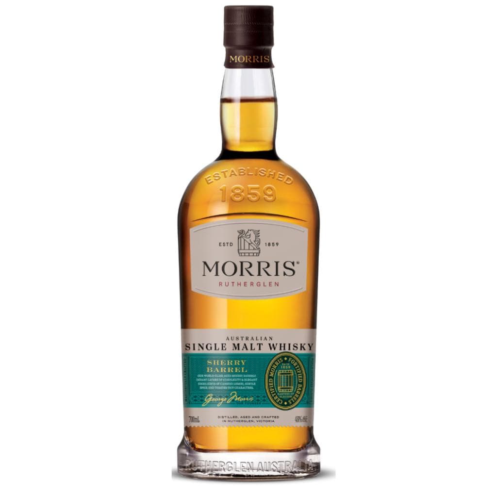 MORRIS RUTHERGLEN SHERRY BARREL AUSTRALIAN WHISKY 46% 700ML