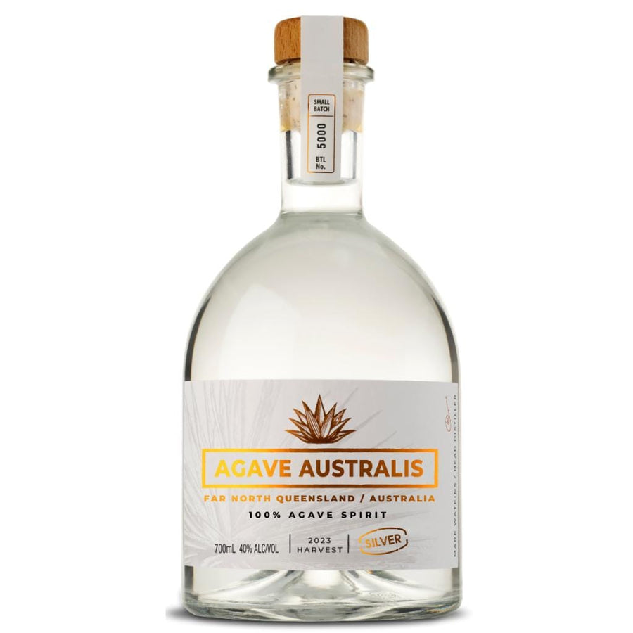 PERSONALISED MT. UNCLE AGAVE AUSTRALIS SILVER 40% 700ML