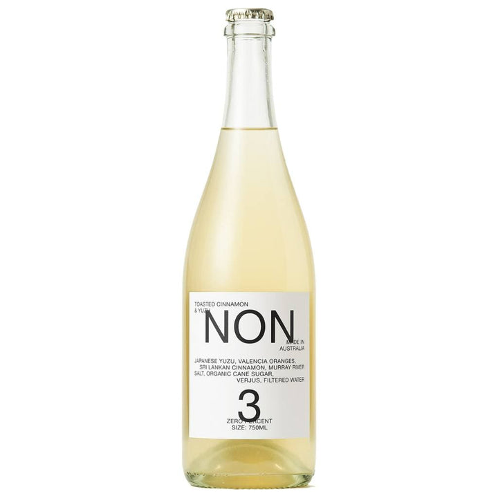 NON 3 Toasted Cinnamon & Yuzu 0% 750ml