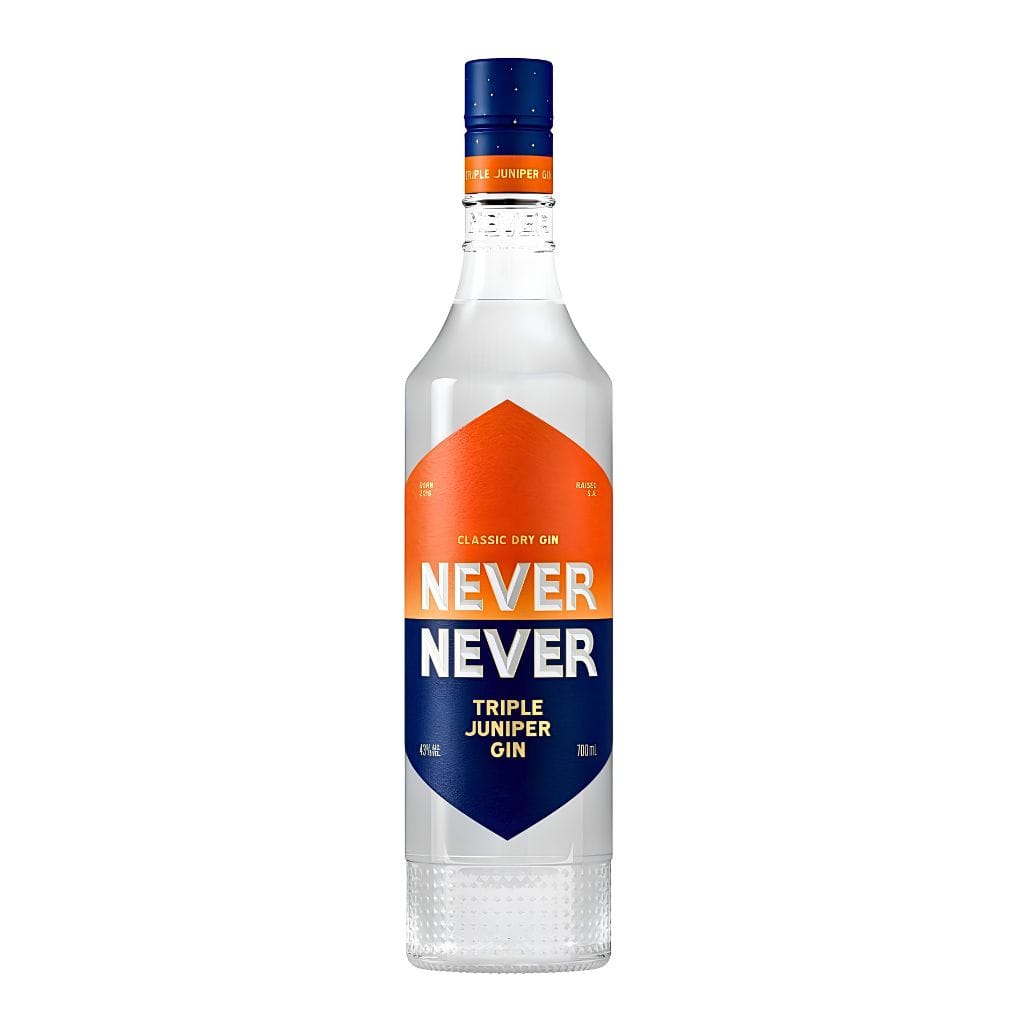 Never Never Triple Juniper Gin 43%700ml