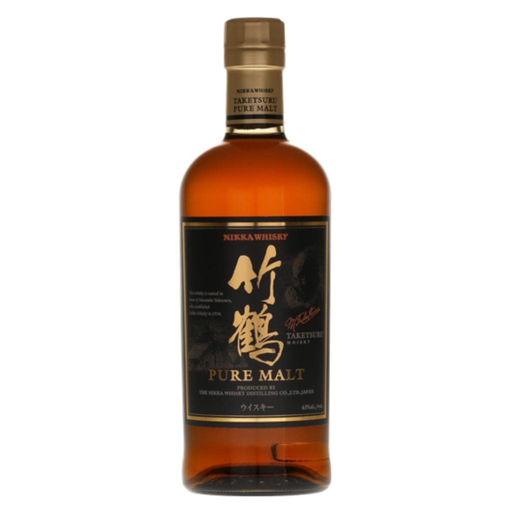 PERSONALISED NIKKA TAKETSURU PURE MALT JAPANESE WHISKY 43% 700ML