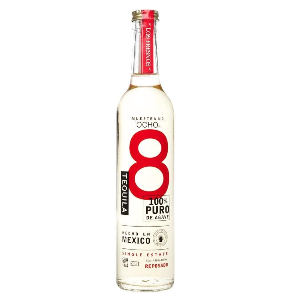 OCHO BLUE AGAVE REPOSADO TEQUILA 40% 750ML