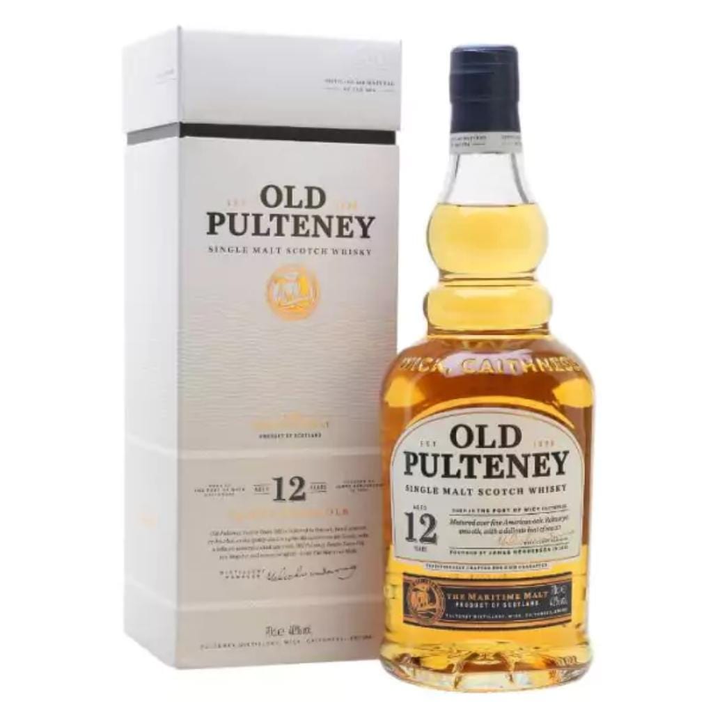 OLD PULTENEY 12YO SINGLE MALT SCOTCH WHISKY 40% 700 ML