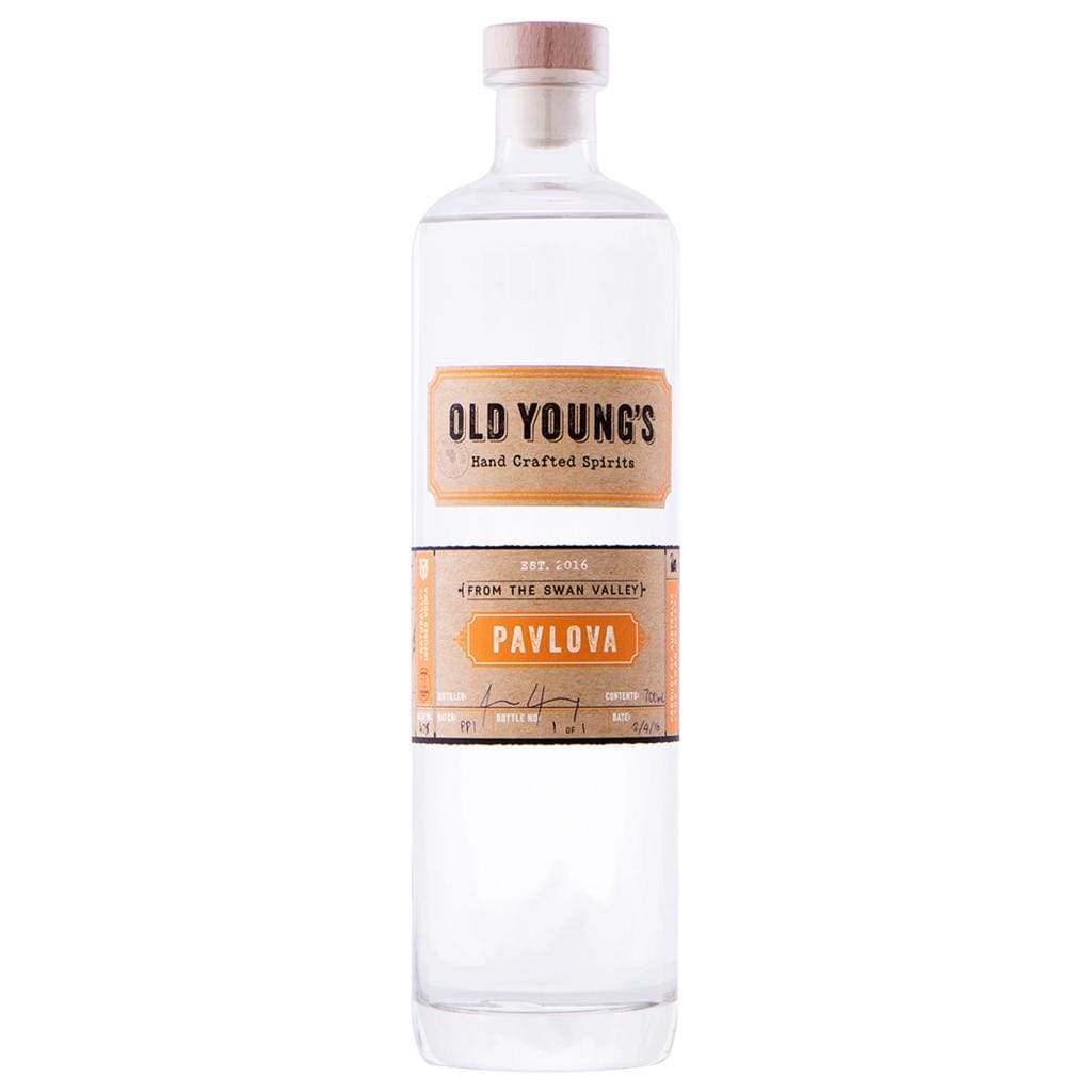 OLD YOUNG'S PAVLOVA VODKA 40% 700ML