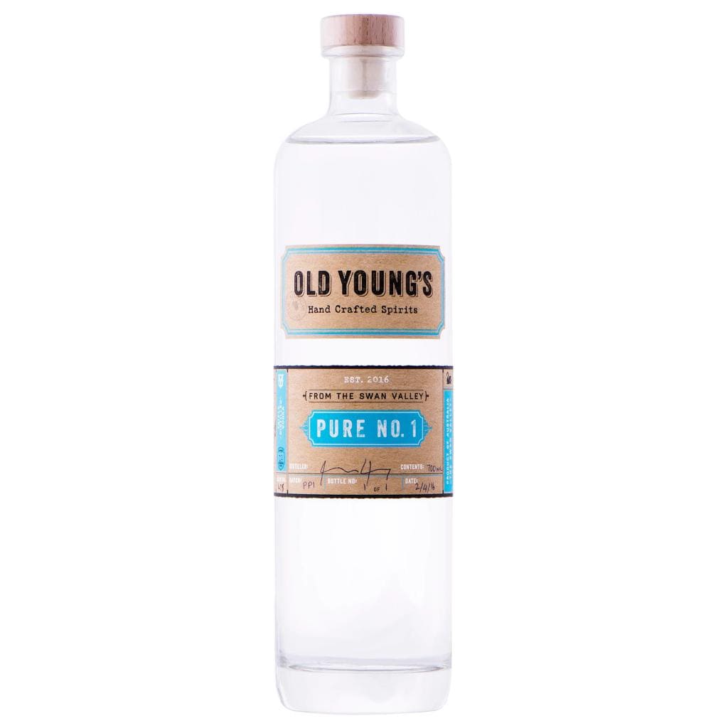 OLD YOUNG'S PURE NO 1 VODKA 40% 700ML