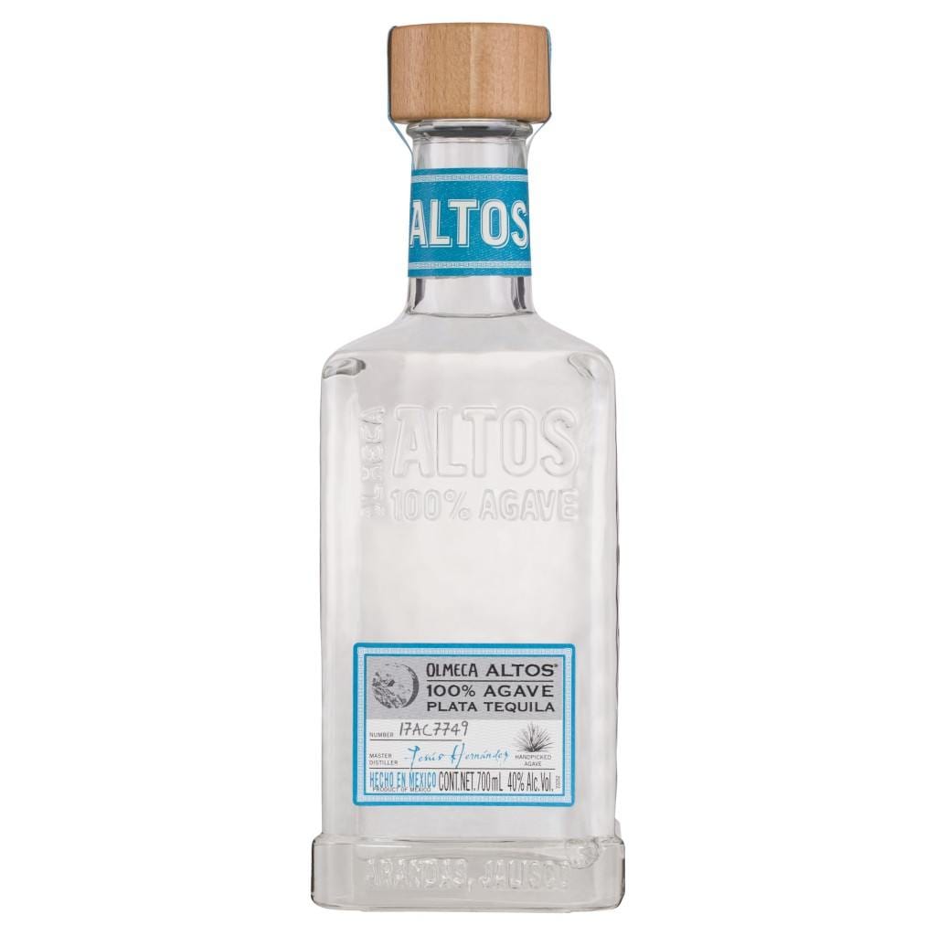 OLMECA ALTOS ALTOS PLATA TEQUILA 38% 700ML