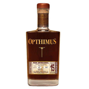 PERSONALISED OPTHIMUS 15 YEAR OLD DOMINICAN RUM 38% 700ML
