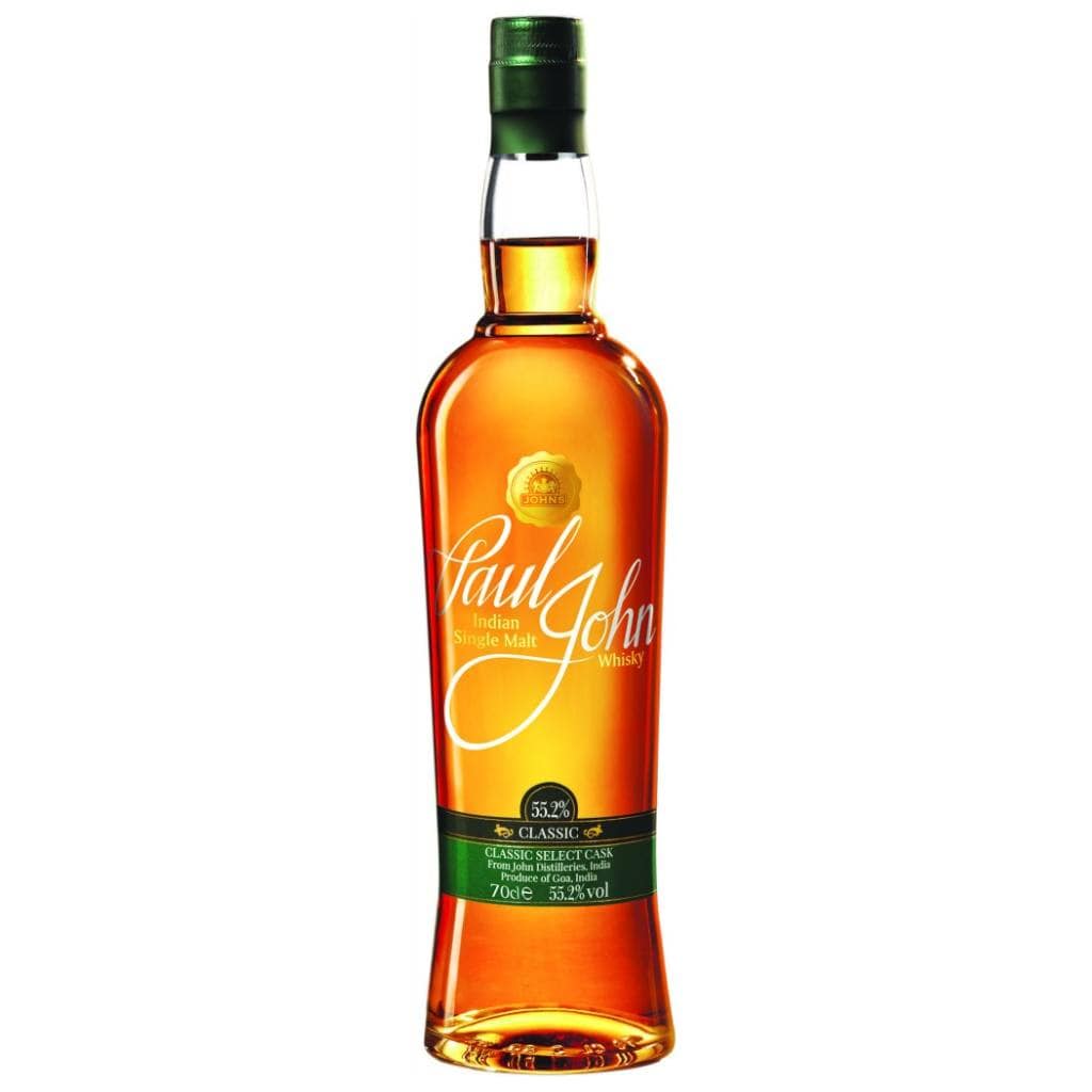 PAUL JOHN INDIAN SINGLE MALT CLASSIC 55.5% 700ML