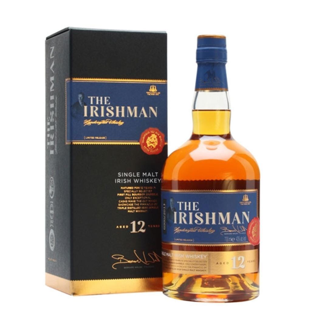 PERSONALISED THE IRISHMAN 12 YEAR OLD 43% 700ML