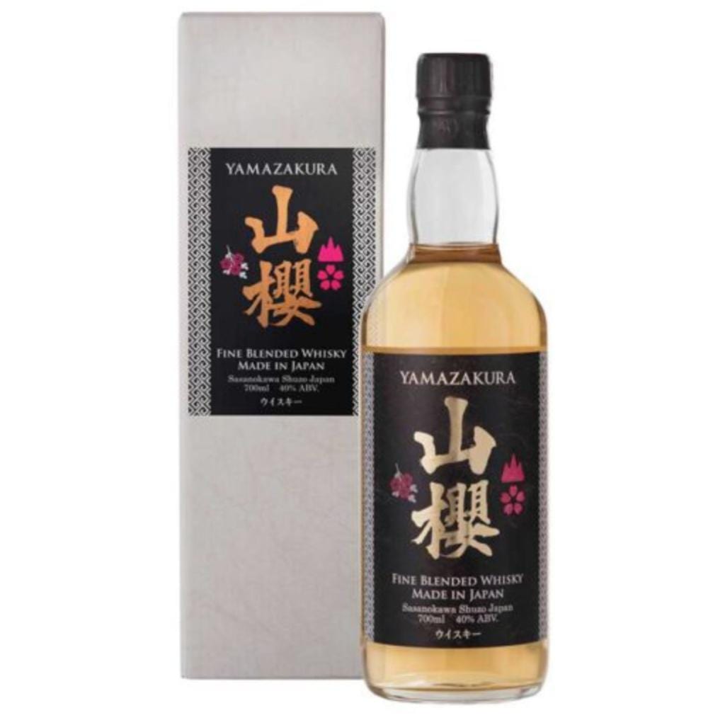 PERSONALISED YAMAZAKURA BLENDED JAPANESE WHISKY 40% 700ML