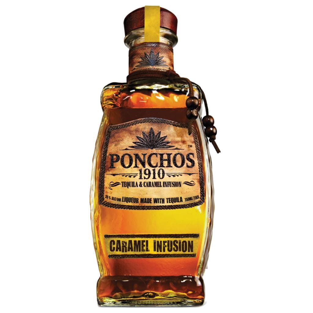 PONCHOS CARAMEL TEQUILA 40% 750ML