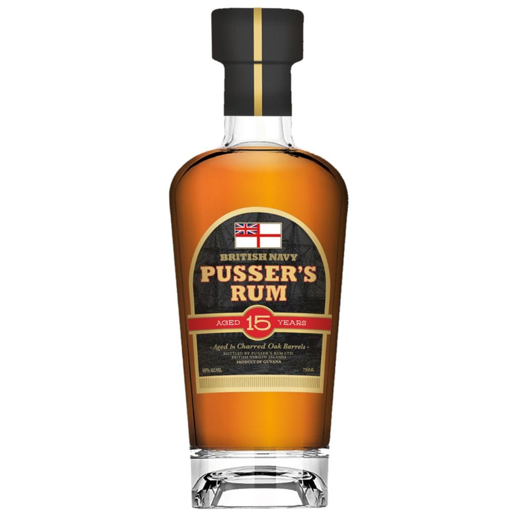 PUSSER'S RUM NAVY 15 YEAR OLD RUM 40% 700ML