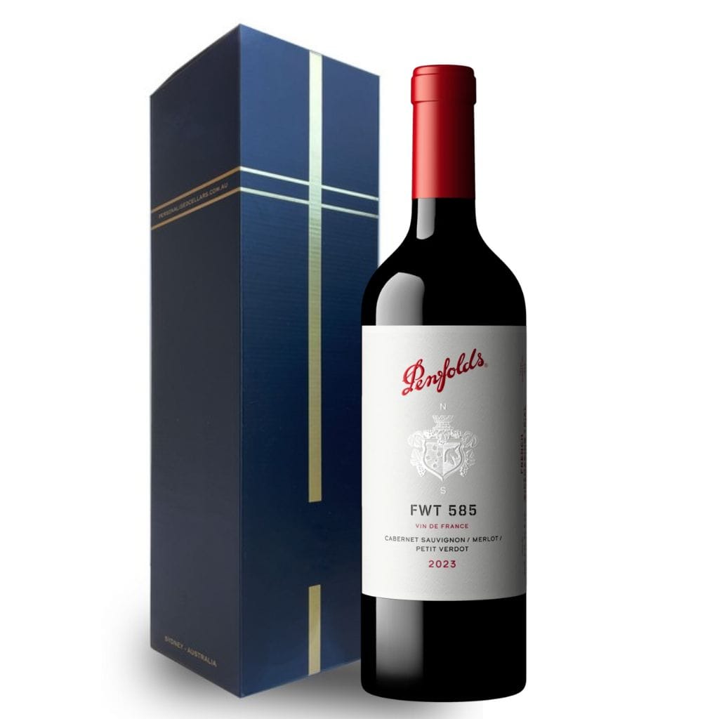 Personalised Penfolds Fwt 585 Red Blend 2023 Gbox 14% 750ml