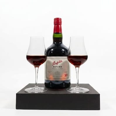 Penfolds Father 10 Year Old Tawny Port Gift Hamper - Includes 2 Spirits Snifter Glasses