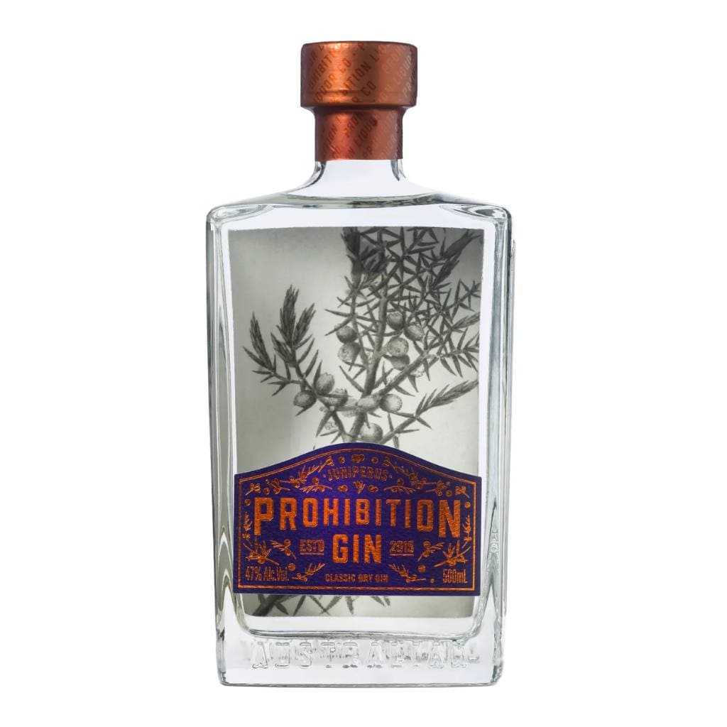 Prohibition Liquor Co Juniperus Gin 47% 500ml