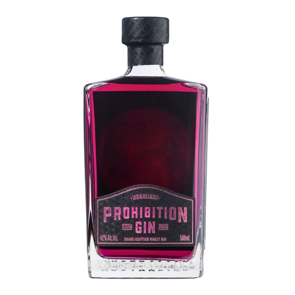 PROHIBITION LIQUOR CO MOONLIGHT GIN 42% 500ML