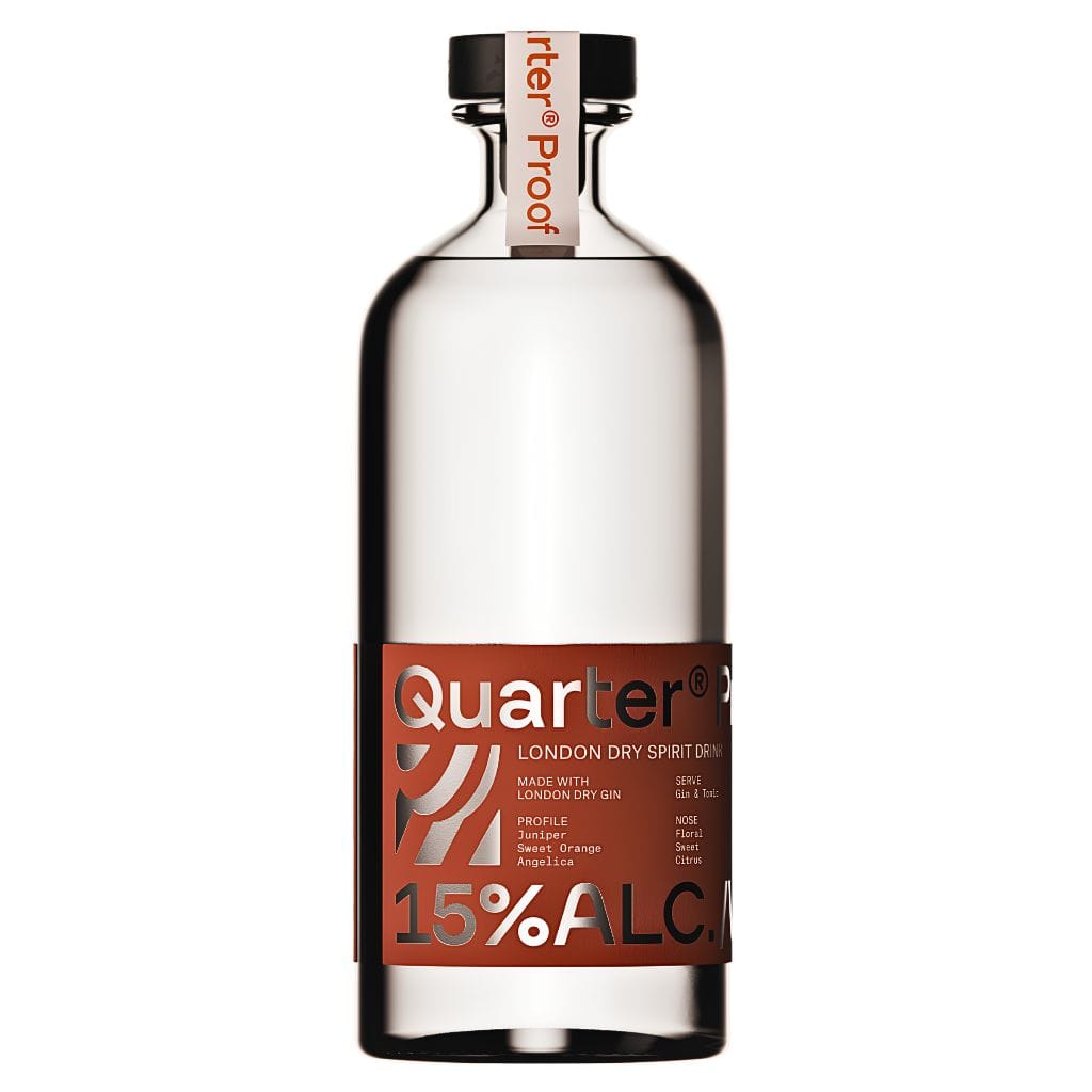Quarter Proof London Dry Gin Spirit Drink 15% 700ml