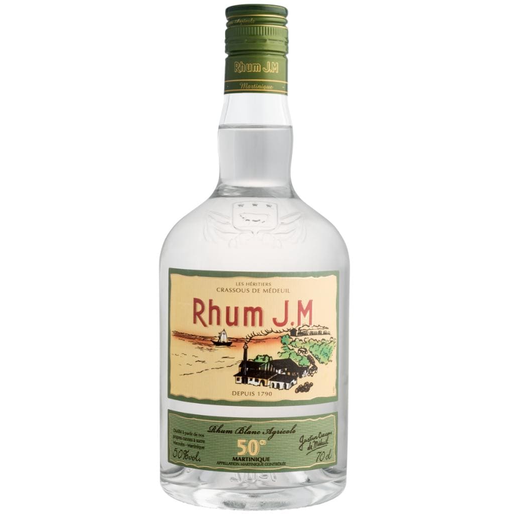 RHUM J.M AGRICOLE WHITE BLANC 50% 700ML