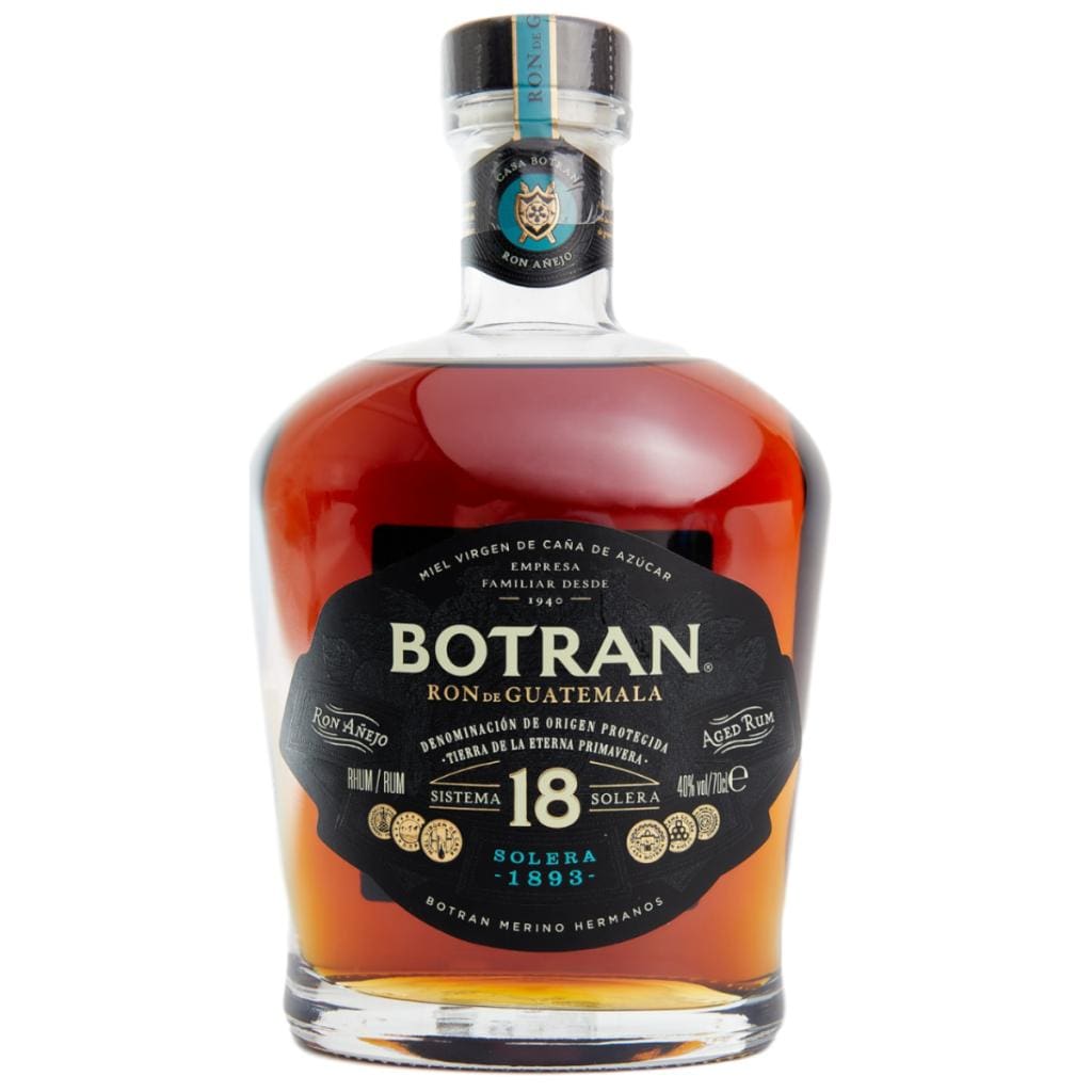 RON BOTRAN 18 YEAR OLD SOLERA 1893 RUM 40% 700ML