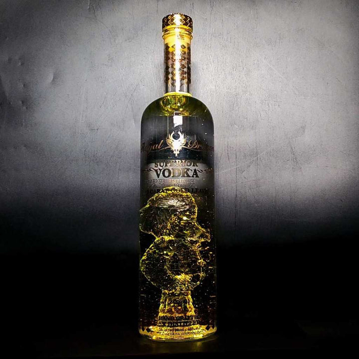 Royal Dragon Vivid Lights Edition Gold Leaf Vodka 700ml