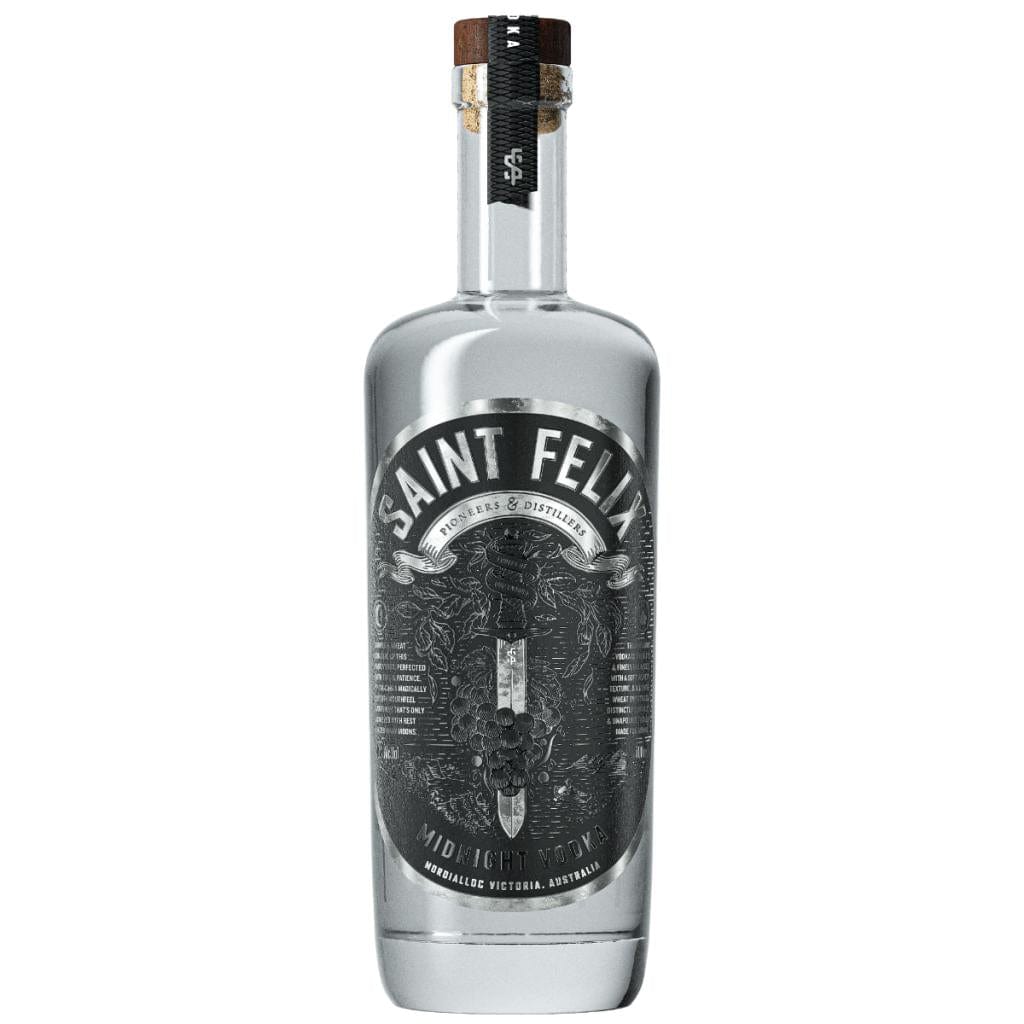 SAINT FELIX DISTILLERY MIDNIGHT VODKA 40% 700ML