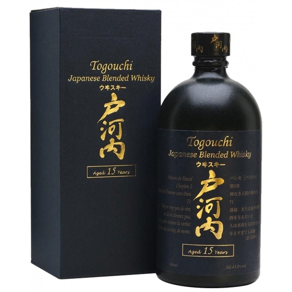 SAKURAO TOGOUCHI WHISKY 15 YEARS OLD 43.8% 700ML