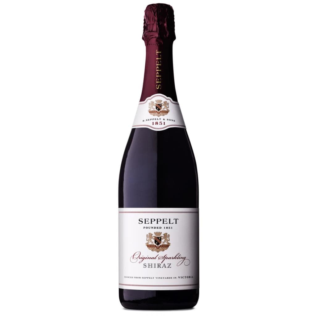 SEPPELT ORIGINAL SPARKLING SHIRAZ 14% 750ML