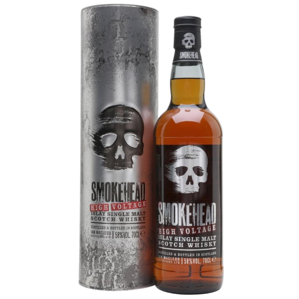 SMOKEHEAD HIGH VOLTAGE ISLAY SINGLE MALT WHISKY 58% 700ML