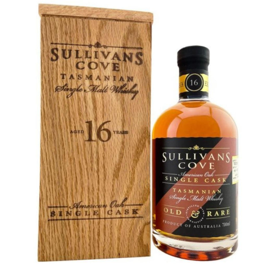 PERSONALISED SULLIVANS COVE AMERICAN OAK 'OLD AND RARE' WHISKY 47.4% 700ML