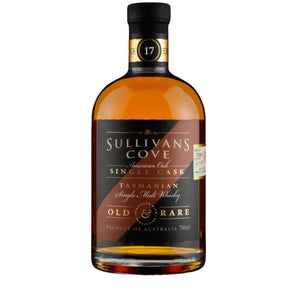 PERSONALISED SULLIVANS COVE AMERICAN OAK 'OLD AND RARE' WHISKY 47.4% 700ML