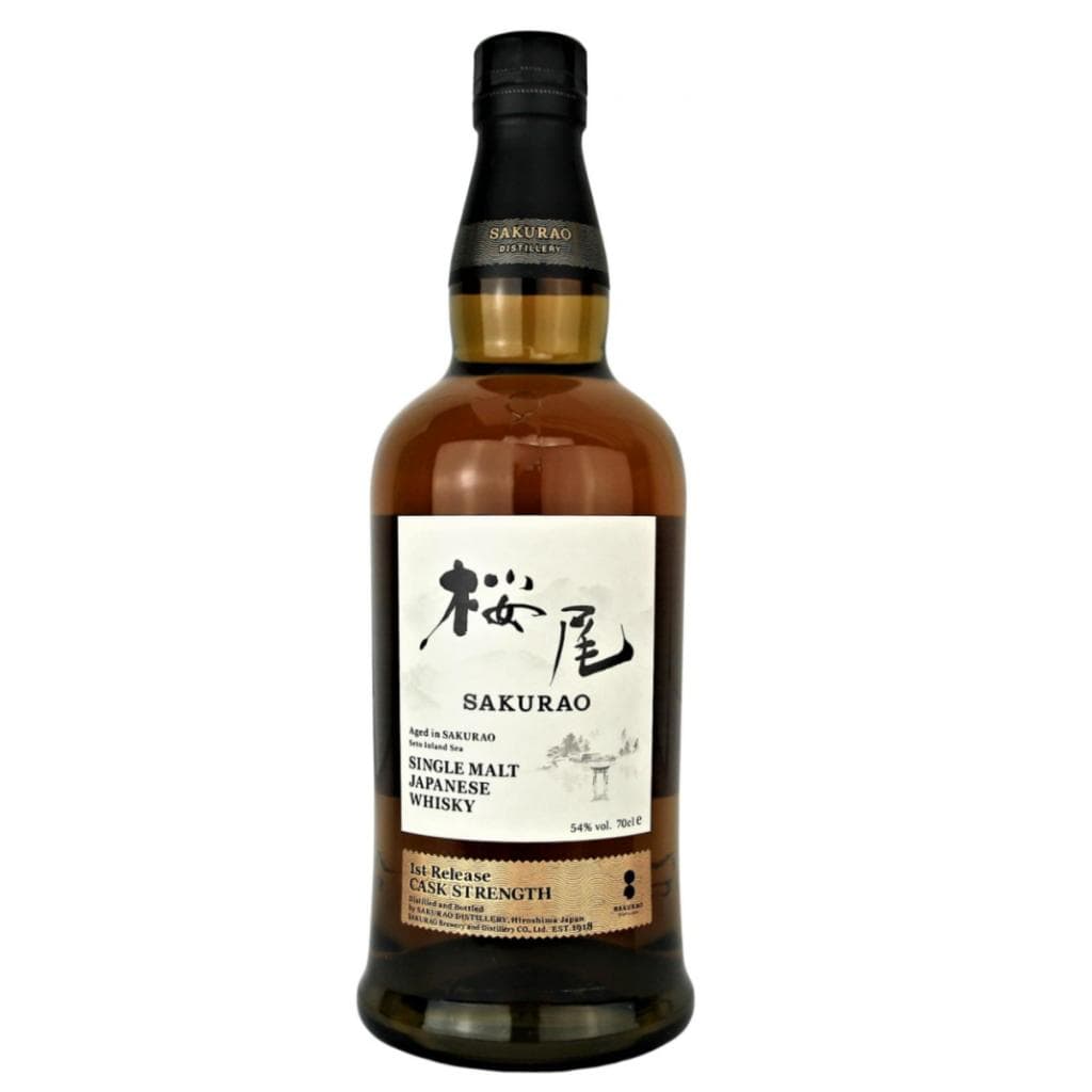 Sakurao Single Malt Japanese Whisky 43% 700ml