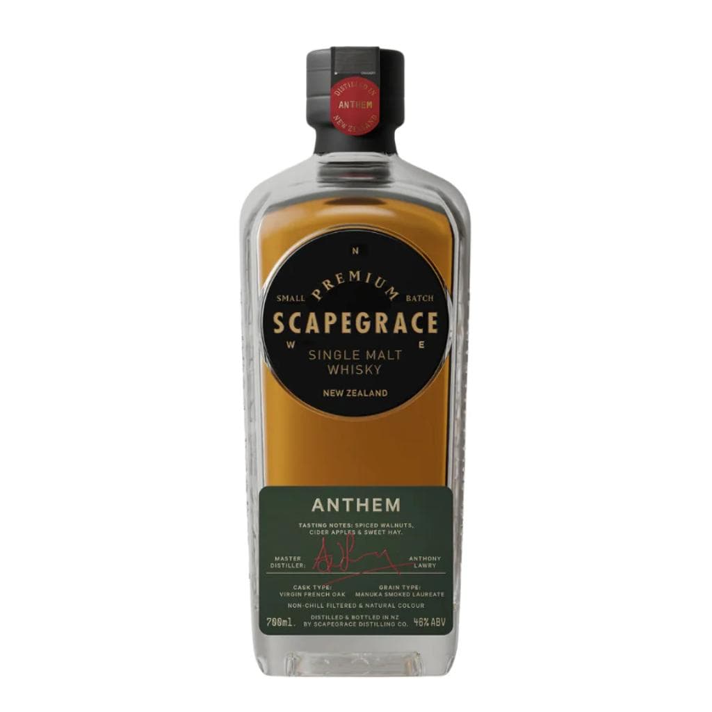 Scapegrace Anthem Single Malt Whisky 40% 700ml