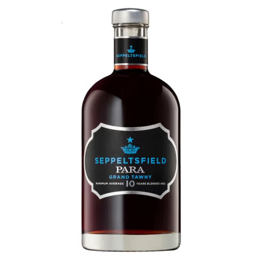Personalised Seppeltsfield Para Grand 10 Year Old Tawny Gift Hamper - Includes 2 Spirits Snifter Glasses
