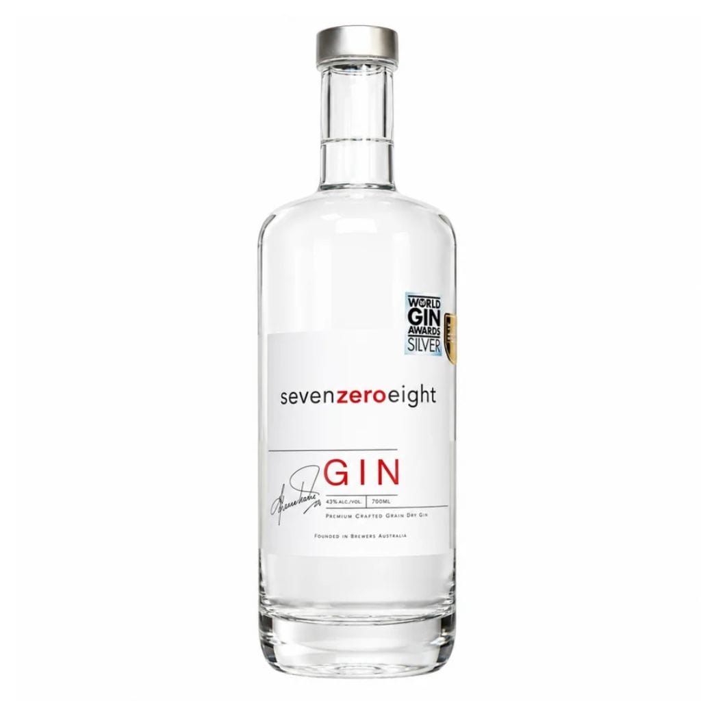 Seven Zero Eight Shane Warne Prem Gin 43% 700ml