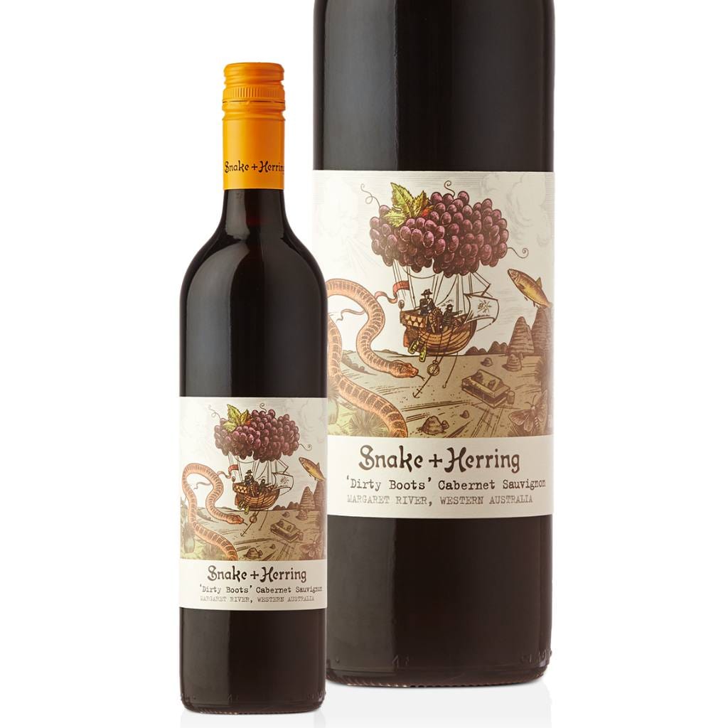 Snake + Herring Dirty Boots Cabernet Sauvignon 2021 14% 750ML