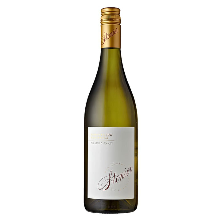 Personalised Stonier Chardonnay Gift Hamper - Includes 2 Premium Wine Glasses