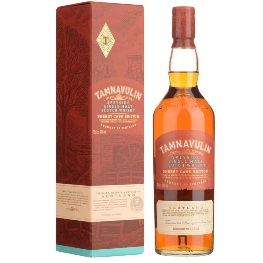 TAMNAVULIN SHERRY CASK ED SINGLE MALT SCOTCH WHISKY 40% 700ML