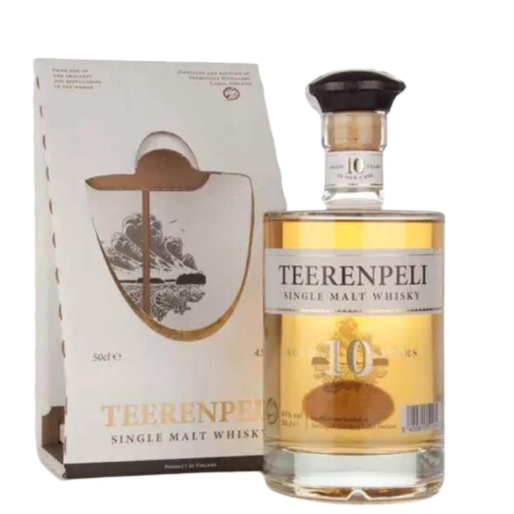 TEERENPELI 10 YO SINGLE MALT FINNISH WHISKY 43% 500 ML