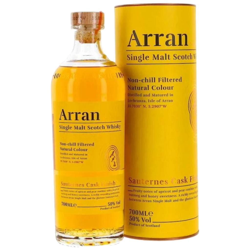 THE ARRAN SAUTERNES CASK FINISH WHISKY 50% 700ML