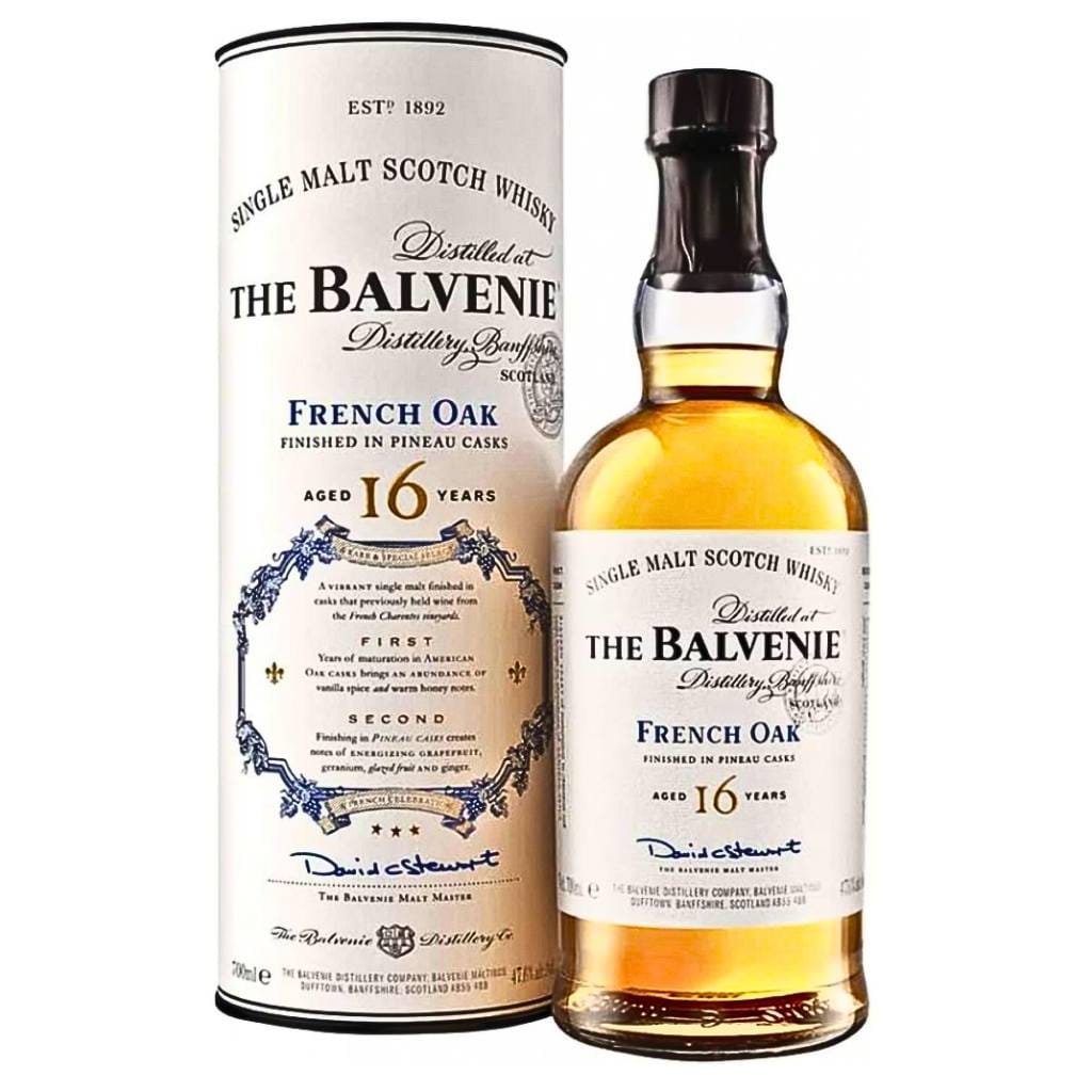 THE BALVENIE 16 YEAR OLD FRENCH OAK 47.6% 700ML