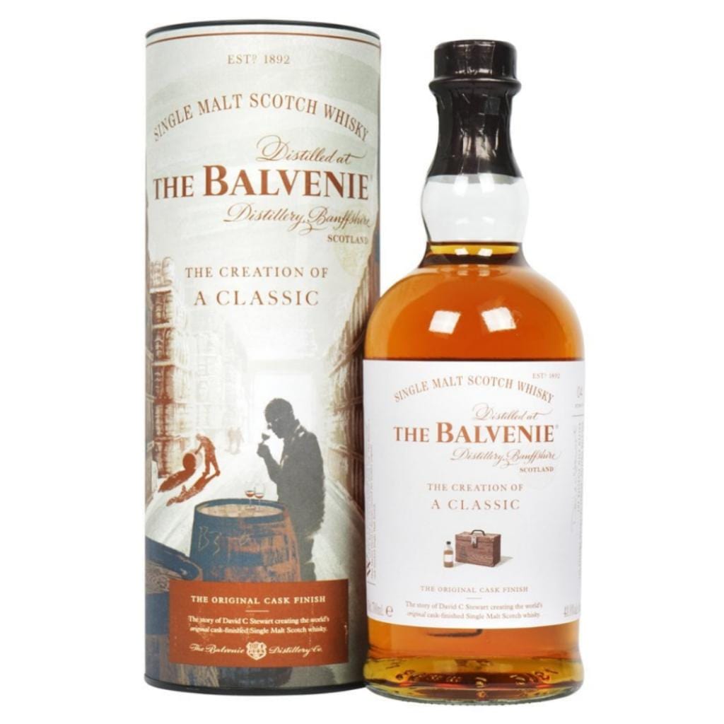 THE BALVENIE CREATION OF A CLASSIC SINGLE MALT WHISKY 43% 700ML