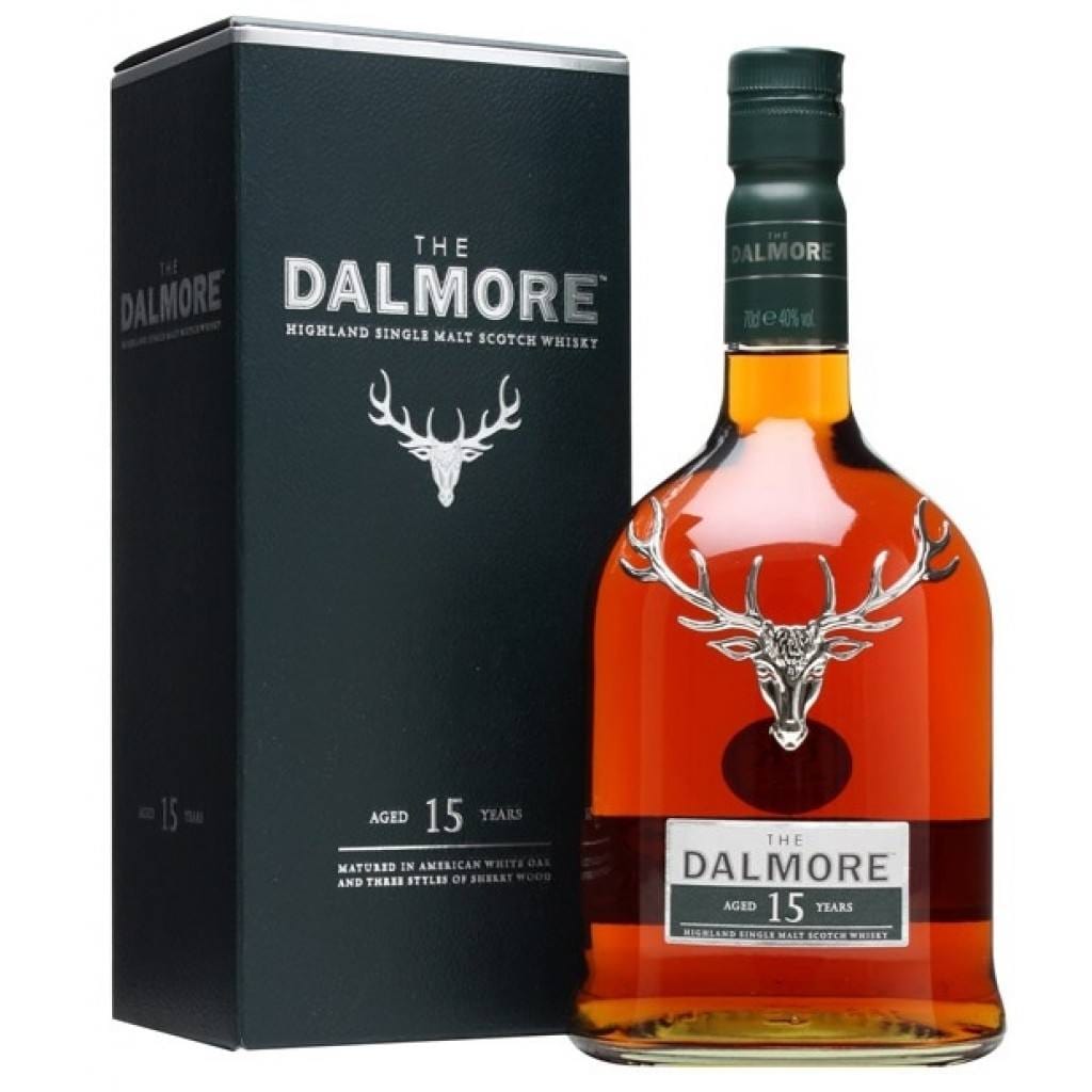 THE DALMORE 15 YEAR OLD HIGHLAND SINGLE MALT 43% 700ML